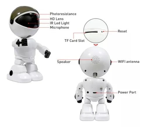 Camara Robotica Inalambrica Wifi Intelig