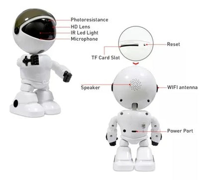Camara Robotica Inalambrica Wifi Intelig