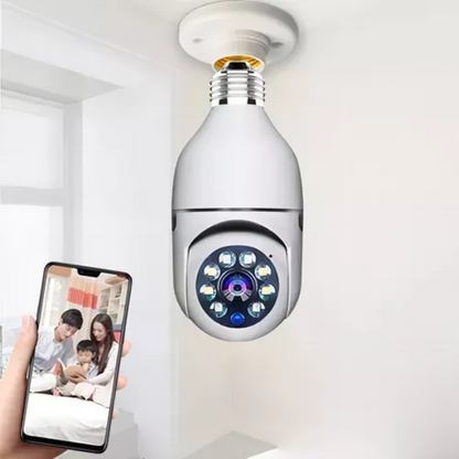 Cámara Bombillo Wifi 360