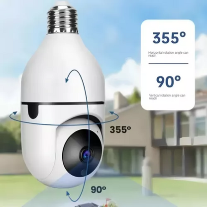 Cámara Bombillo Wifi 360